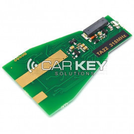 Abrites TA22 PCB für Mercedes IR-Schlüsselanhänger, kleine Größe, 3 Tasten, 315 MHz