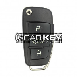 Audi A3 2014 Klappschlüssel 48 TP25 Transponder 3 Tasten 433 MHz