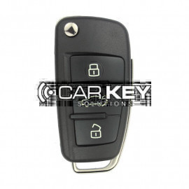 Audi A3 2015+ Flip-Fernbedienungsschlüssel mit Näherungstyp, 3 Tasten, 433 MHz MQB48-Transponder