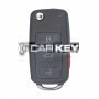 Audi A8 2004–2010 Funkschlüssel ohne Nähe, 3 Tasten, 433 MHz, PCF7946A, FCC-ID: KR55WK45031