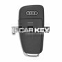 Audi Q7 2006–2011 Echte Klappfernbedienung mit 3 Tasten, 868 MHz