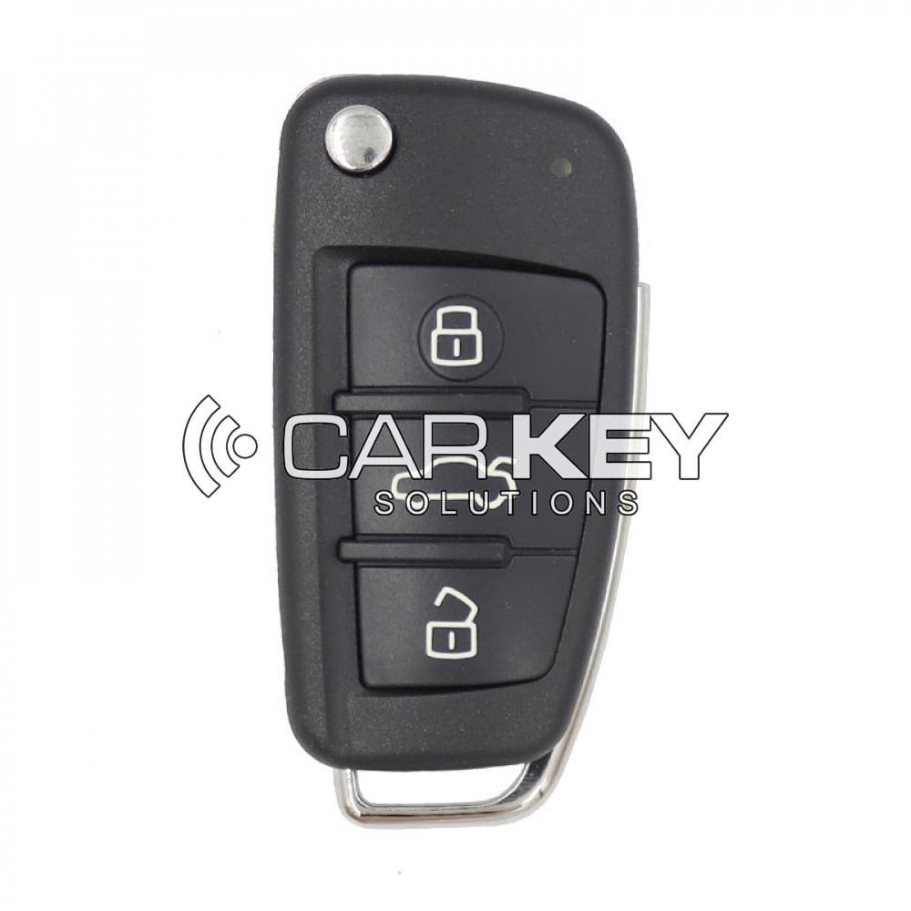 Audi Q7 2007–2015 Proximity-Fernbedienungsschlüssel, 3 Tasten, 433 MHz, Originalplatine