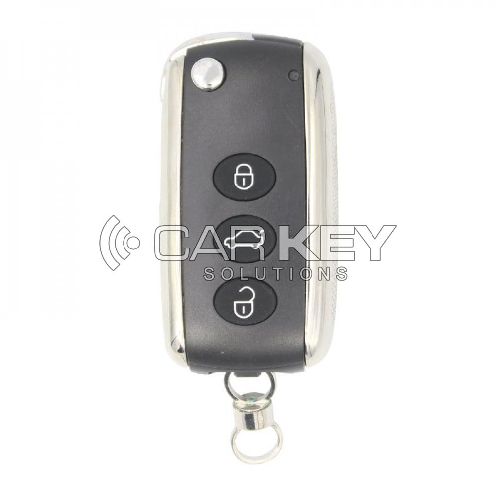 Bentley 2005–2015 Näherungs-Flip-Fernbedienungsschlüssel, 3 Tasten, 433 MHz