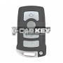 BMW CAS1 Fernbedienung, 4 Tasten, 868 MHz, HITAG2 PCF7942A, Transponder, FCC-ID: YG0HUF5661