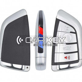 BMW CAS4 Modifizierter Typ Smart Remote Key 4 Tasten 433MHz PCF7945P Transponder