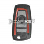 BMW FEM Smart-Remote-Schlüssel, 4 Tasten, 434,63 MHz, FSK, rote Farbe, FCC-ID: YGOHUF5662