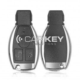 CGDI Mercedes Benz Chrom-Fernbedienung, 3 Tasten, Schlüsselanhänger / IYZ-3312 / 315 MHz oder 433 MHz