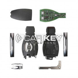 CGDI Mercedes Benz Chrom-Fernbedienung, 3 Tasten, Schlüsselanhänger / IYZ-3312 / 315 MHz oder 433 MHz