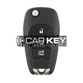 Chevrolet 2019 Original Klappschlüssel für Limousine, 3 Tasten, 433 MHz