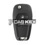 Chevrolet 2019 Original Klappschlüssel mit Fernbedienung, 2 Tasten, 433 MHz
