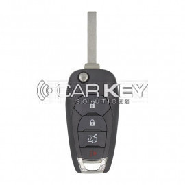 Chevrolet 2019 Typ Klappschlüssel 4 Tasten 433Mhz PCF7941E Transponder 13530745