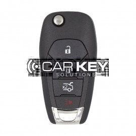 Chevrolet 2019 Typ Klappschlüssel 4 Tasten 433Mhz PCF7941E Transponder 13530745