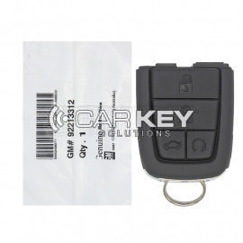 Chevrolet Caprice 2007-2012 Original-Fernschlüssel 4+1 Tasten 433 MHz 92213312