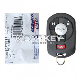 Chevrolet Corvette 2005-2007 Original Smart-Fernschlüssel 3+1 Tasten 315 MHz 10372541