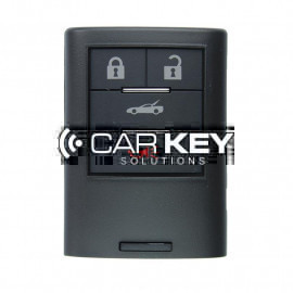 Chevrolet Corvette 2008–2013 Original Smart Key Fernbedienung 315 MHz 25926479
