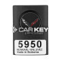 Chevrolet Corvette 2014-2019 Original Smart-Fernschlüssel 3+1 Tasten 433MHz 23465950 / 22779879