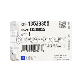 Chevrolet Corvette 2020–2025 Original Smart Remote Key 5 + 1 Tasten 315 MHz 13538855/13535127/13523804/13536986