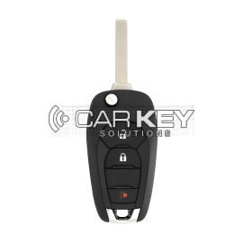 Chevrolet Cruze 2018 Original Klappschlüssel, 2+1 Tasten, 433 MHz, 13529067
