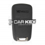Chevrolet Cruze-Opel Astra J Flip-Fernbedienungsschlüssel, 2 Tasten, 433 MHz, FCC-ID: 5WK50079