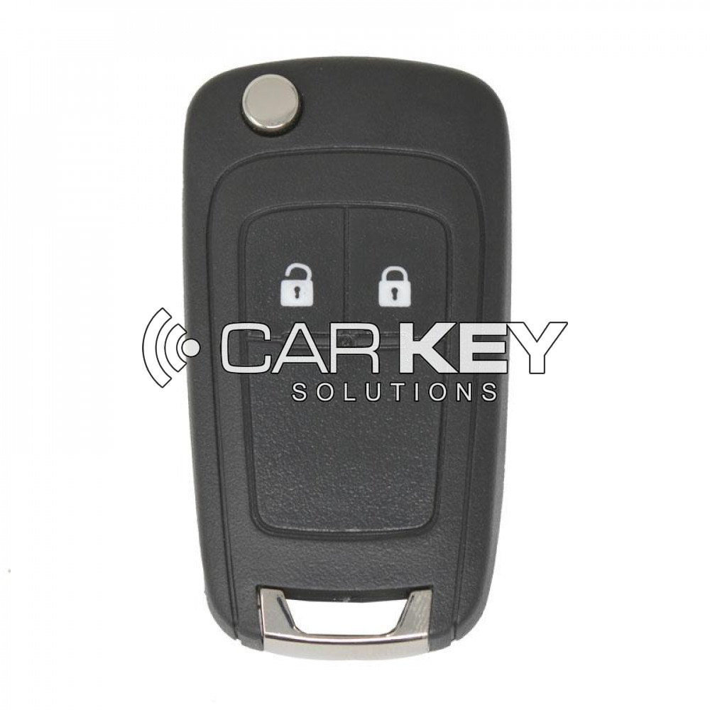 Chevrolet Cruze-Opel Astra J Flip-Fernbedienungsschlüssel, 2 Tasten, 433 MHz, FCC-ID: 5WK50079