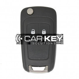 Chevrolet Cruze-Opel Astra J Flip-Fernbedienungsschlüssel, 2 Tasten, 433 MHz, FCC-ID: 5WK50079