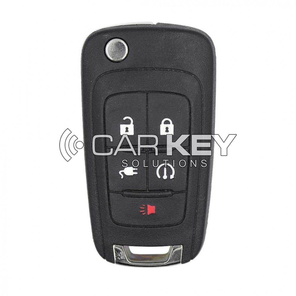 Chevrolet Volt 2011-2015 Original Klappschlüssel mit Fernbedienung, 4+1 Tasten, 433 MHz, 22923868