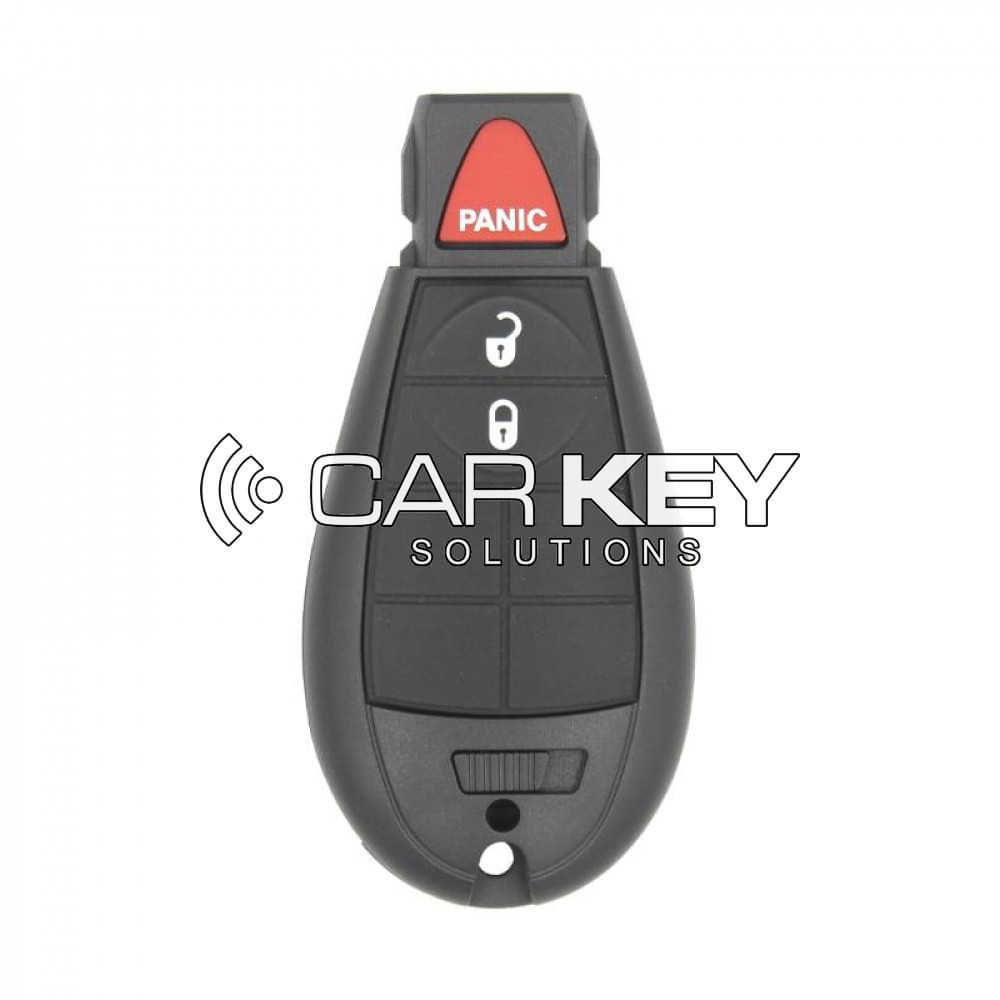 Chrysler Jeep Dodge Fobik Funkschlüssel 2 + 1 Tasten 433MHz HITAG 2 - ID46 -PCF7941 Transponder FCC ID: IYZ-C01C