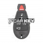 Chrysler Jeep Dodge Fobik Funkschlüssel 5 + 1 Tasten 433 MHz mit Starttaste FCC ID: ‎M3N5WY783X - IYZ-C01C