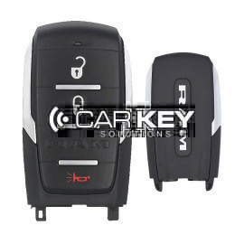 Dodge RAM 2019-2024 Original Smart-Fernschlüssel 3 Tasten 433 MHz 68575600AA, 68584151AA