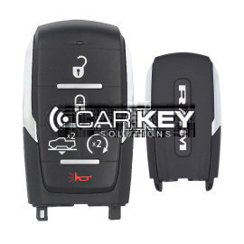 Dodge RAM 2019-2024 Original Smart-Fernschlüssel 5 Tasten 433 MHz 68584154AA, 68575603AA