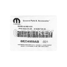 Dodge SRT 2015-2018 Original Smart-Fernschlüssel 4+1 Tasten 433MHz 68234959AB