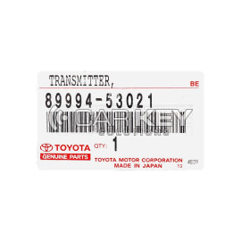 Echte Smartcard-Schlüsselfernbedienung für Lexus LX570 2010–2015, 433 MHz, 89994–53021