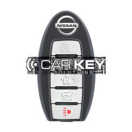 Echte Smart-Key-Fernbedienung für Nissan Rogue 2017–2018, 5 Tasten, 433 MHz, 285E3-6FL7B / 285E3-6FL7A