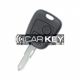 Fernbedienungsschlüssel für Peugeot 206 2003–2004, 2 Tasten, 433 MHz, PCF7941-Transponder
