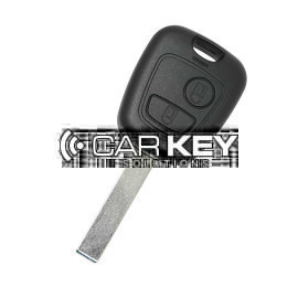 Fernbedienungsschlüssel für Peugeot 307 2003–2004, 2 Tasten, 433 MHz PCF7941A-Transponder