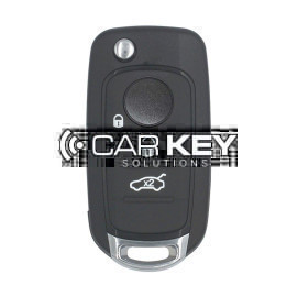 Fiat EGEA Klappschlüssel 3 Tasten 433MHz Megamos AES Transponder