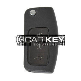 Ford Focus Flip-Fernbedienung, 3 Tasten, 433 MHz, HU101-Klinge
