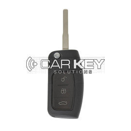 Ford Focus Flip-Fernbedienung, 3 Tasten, 433 MHz, HU101-Klinge