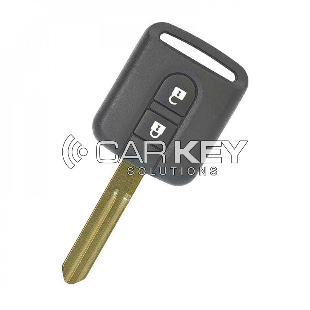 Funkschlüssel für Nissan Qashqai Micra Navara 2010–2014, 2 Tasten, 433 MHz, ID46, FCC-ID: 5WK4 876/818