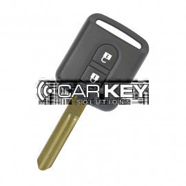 Funkschlüssel für Nissan Qashqai Micra Navara 2010–2014, 2 Tasten, 433 MHz, ID46, FCC-ID: 5WK4 876/818