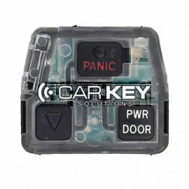 Funkschlüsselmodul für Toyota Prado Lexus RX 2005–2009, 3 Tasten, 433 MHz