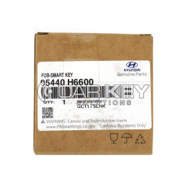 Hyundai Accent 2021 Smart Key 4 Tasten Autostart 433MHz 95440-H6600