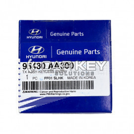 Hyundai Elantra 2021 Original Folding Key 433 MHz 95430-AA300