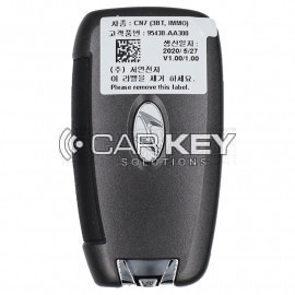 Hyundai Elantra 2021 Original Folding Key 433 MHz 95430-AA300