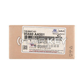 Hyundai Elantra 2025 Original Smart-Fernschlüssel 4+1 Tasten 433MHz 95440-AA501