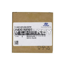 Hyundai Grand i10 2020 Original Klappschlüssel, 3 Tasten, 433 MHz, 95430-K6501