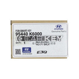 Hyundai Grand I10 2022 Original Smart-Fernschlüssel 3 Tasten 433 MHz 95440-K6000