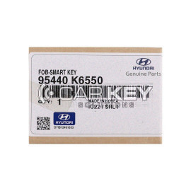 Hyundai Grand I10 2023 Original Smart-Fernschlüssel 3 Tasten 433 MHz 95440-K6550