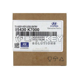 Hyundai I10 2016–2019 Original Klappschlüssel mit 3 Tasten, 433 MHz, 95430-K7000