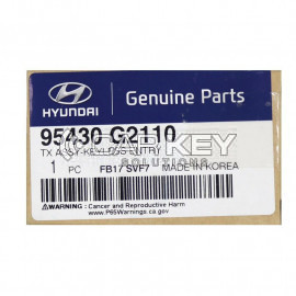 Hyundai IONIQ 2019 Original Klappschlüssel 433MHz 95430-G2110